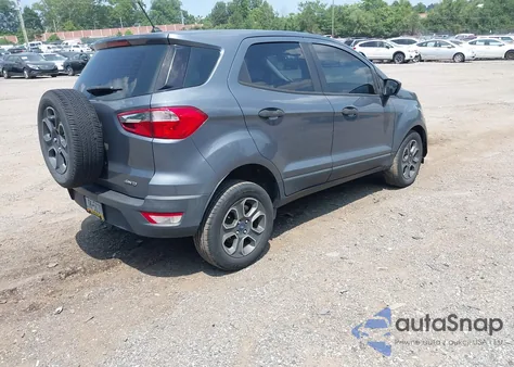 2018 Ford Ecosport S from USA, damaged, VIN MAJ6P1SL8JC221757